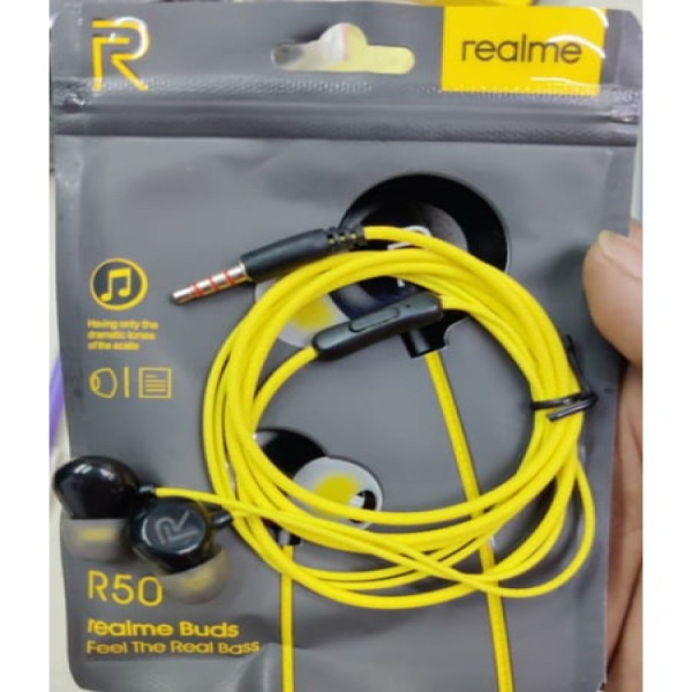 Realme R50 Feel The Real Bass Earphone 1 pcs